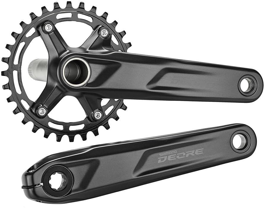 Shimano Deore FC-M5100 Deore chainset, 10/11-speed, 52 mm
